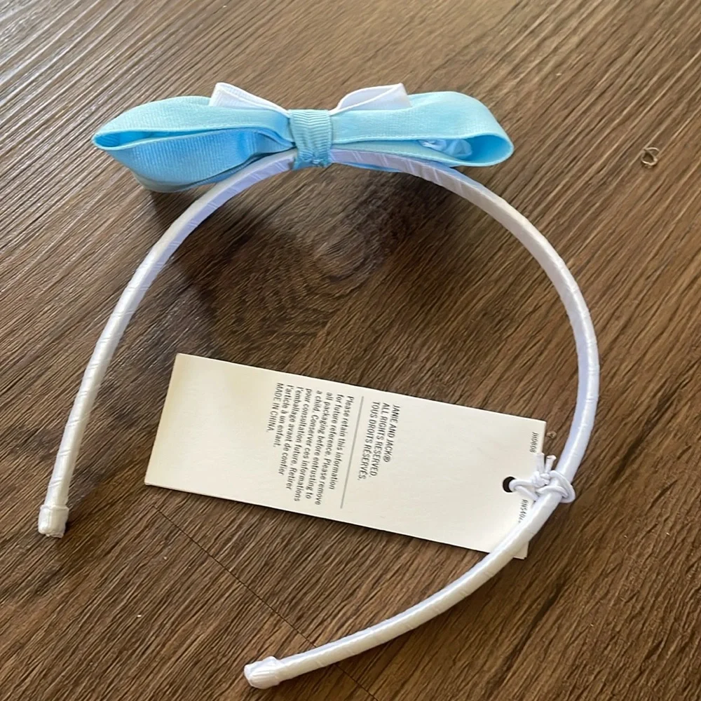 Janie and Jack Bow Headband Girls NWT